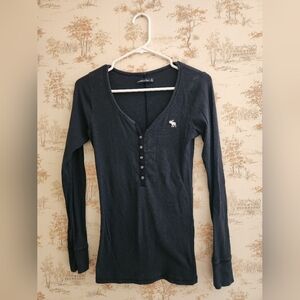 Women's Abercrombie ribbed tee